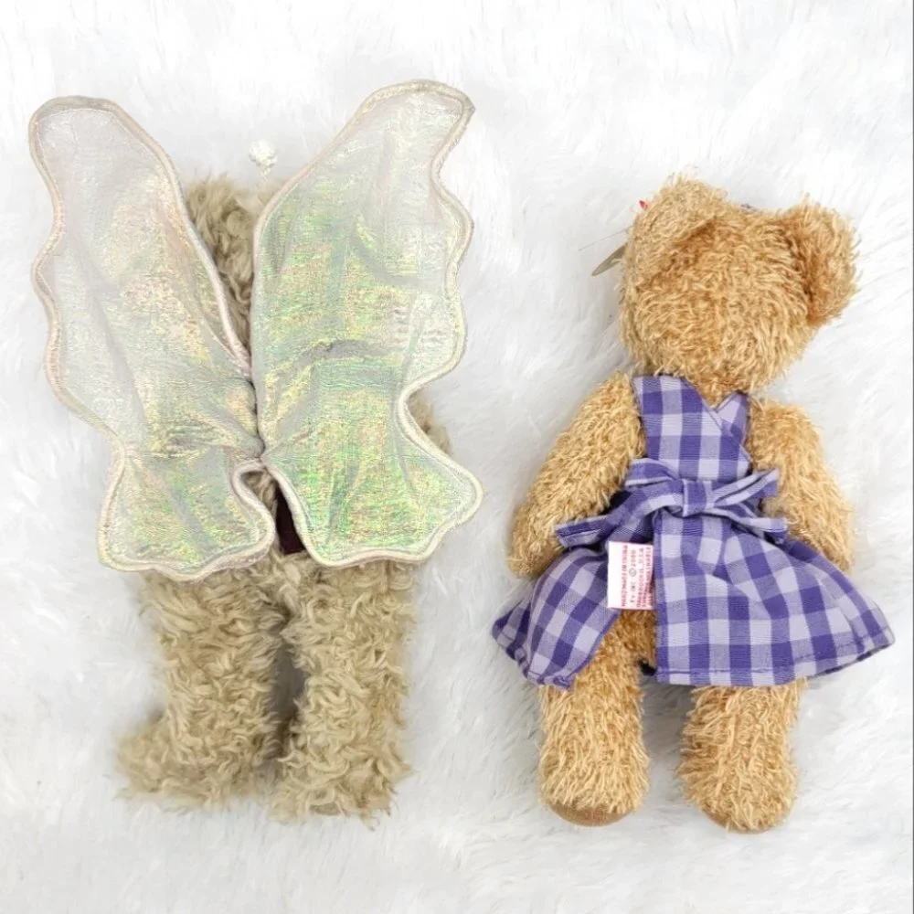 Ty Beanie Babies Plush Stuffed Attic Treasures Collection Set Cats Bears Angel